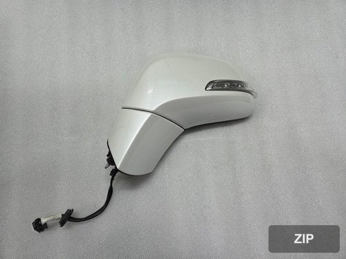 Боковое зеркало левое (водителя) с электроприводом и LED, белый перламутр, P95373928
