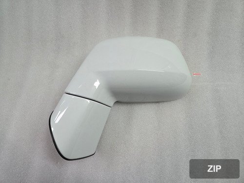 Зеркало боковое левое (электроскладывающееся, 7 контактов) GAZ Purewhite белое 11-13