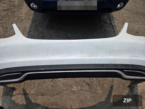 Накладка заднего бампера Mercedes-Benz C-Class W205 A2058850138 A2058800447 (6 отверстий под датчик)