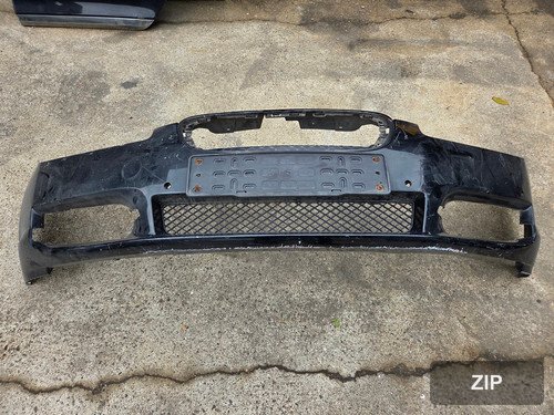 Накладка переднего бампера Jaguar XF X250 8X2317C831 (4 отверстия под датчики)