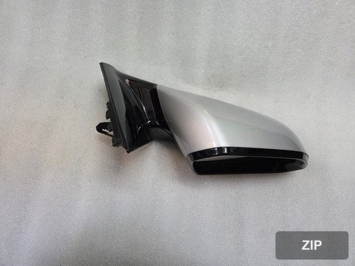 Боковое зеркало правое электрическое складывающееся с LED Y7S платиновый серебристый
