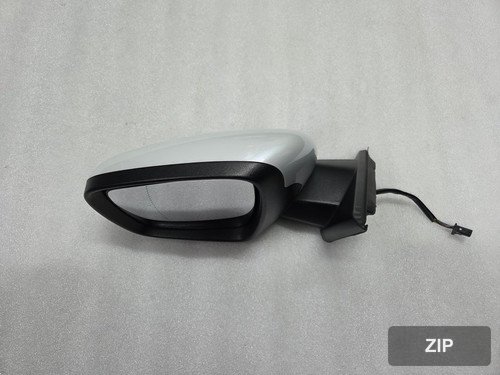 Боковое зеркало левое с электроприводом складывания и LED, QXD, Cloud Pearl