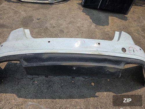 Накладка заднего бампера Audi A6 4G5807511 4G580767A (4 отверстия под сенсор) 12-15