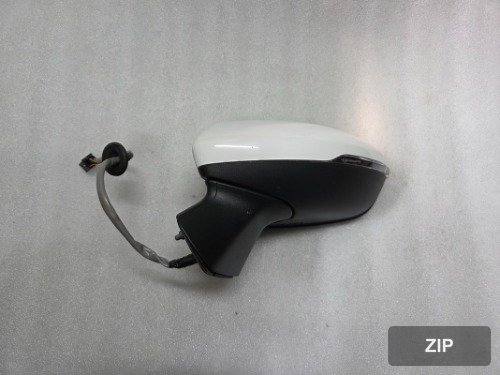 Боковое зеркало левое с электроприводом и подогревом LED GAZ Pure White 17-18