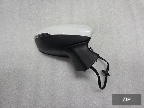 Зеркало боковое правое (10pin) электрическое с подогревом и LED GAZ Pure White 17-18