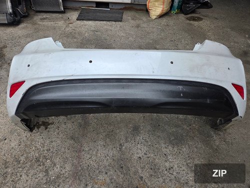 Накладка заднего бампера Sonata YF Hybrid 866114R000 866104R100 + защита снизу 866904R00 (4 отверстия под датчик)