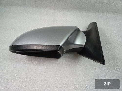 Боковое зеркало левое механическое Sportage R (7pin) 876103W000A3D серебристое