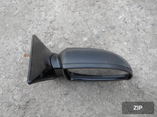 Зеркало боковое правое электрическое складное IMS память 9B Midnight Black B класс