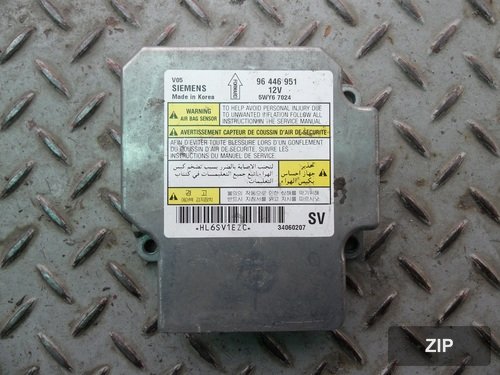 Блок управления подушками безопасности Tosca P96446951