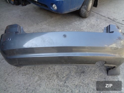 Накладка заднего бампера с рейлингом и датчиком парковки