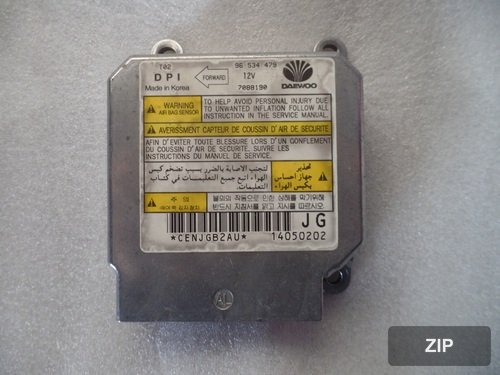 Airbag sensor Kalos P96534479